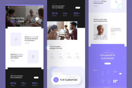 Mingle - Digital Marketing Website