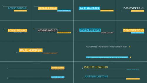 Simple Lower Third Pack Premiere Pro -V1 - 49399975