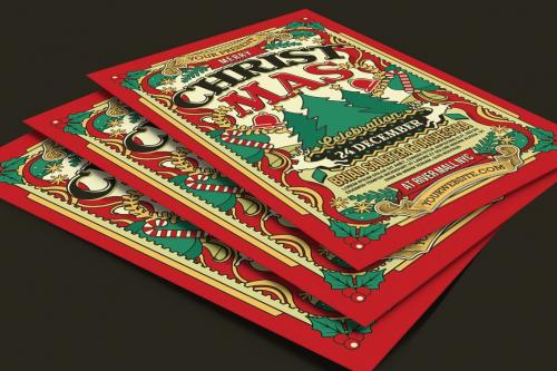 Christmas Celebration Flyer Templates Christmas Celebration Flyer Templates