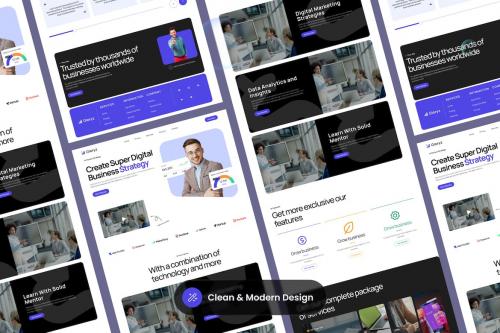 Gloryz - Business Digital Landing Page Gloryz - Business Digital Landing Page