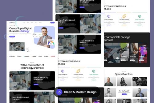 Gloryz - Business Digital Landing Page Gloryz - Business Digital Landing Page