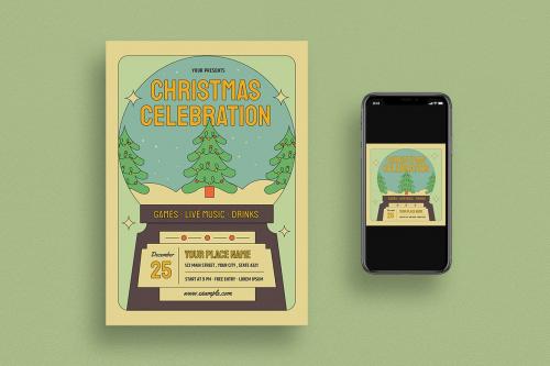 Christmas Celebration Flyer Christmas Celebration Flyer
