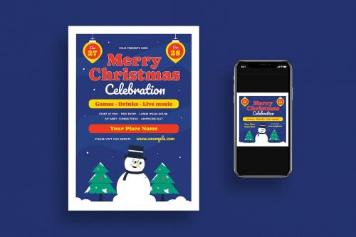 Christmas Celebration Flyer Christmas Celebration Flyer