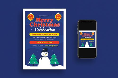 Christmas Celebration Flyer Christmas Celebration Flyer
