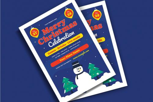 Christmas Celebration Flyer Christmas Celebration Flyer