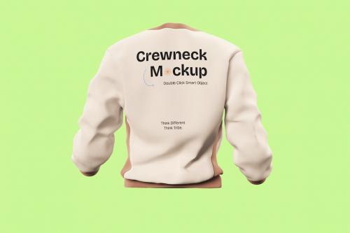 Crewneck Sweatshirt Mockup 005