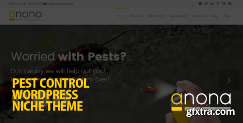 Themeforest - Anona - Pest Control WordPress Theme 11056153 v8.0 - Nulled