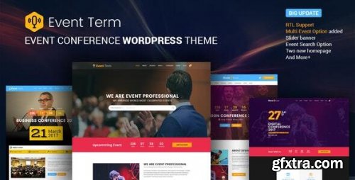 Themeforest - Event Term- Multiple Conference WordPress Theme 18645607 v4.1.1 - Nulled