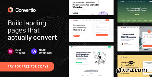Themeforest - Convertio - Conversion Optimized Landing Page Theme 37185980 v3.0.5 - Nulled