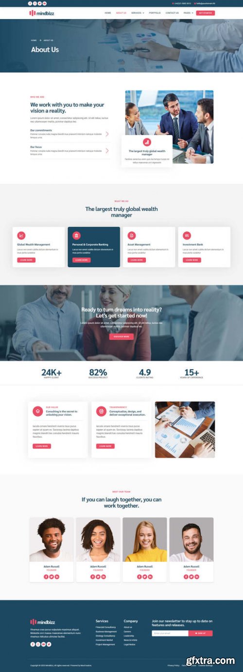 Themeforest - MindBizz - Business Consulting Elementor Pro Template Kit 49224050 v1.0.0 - Nulled
