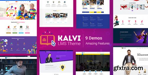 Themeforest - Kalvi - LMS Education 22463442 v3.7 - Nulled