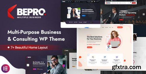 Themeforest - Bepro - Multipurpose Business WordPress Theme 37406893 v1.0 - Nulled