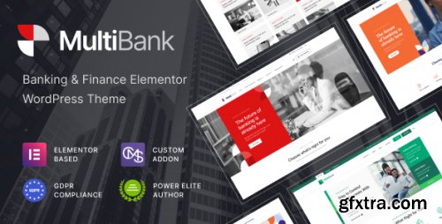 Themeforest - Multibank -  Business and Finance WordPress Theme 35167346 v1.0.9 - Nulled