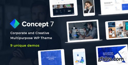 Themeforest - Concept Seven | Responsive Multipurpose WordPress Theme 23657724 v1.25 - Nulled