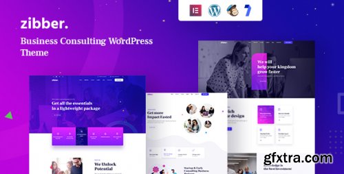 Themeforest - Zibber - Consulting Business WordPress Theme + RTL 30120392 v1.2.2 - Nulled