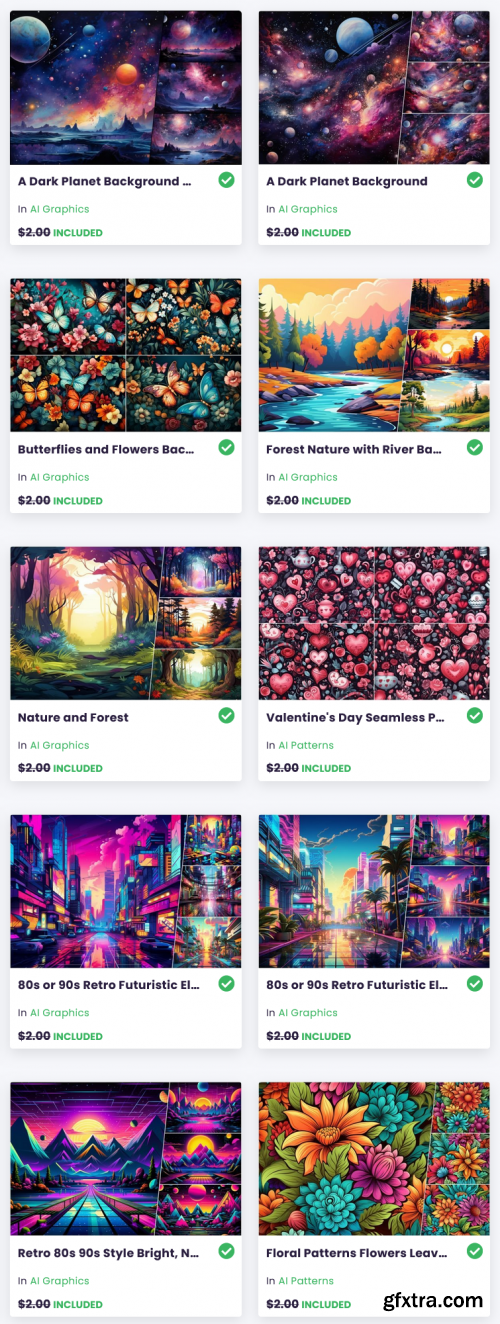 Colorful Background Illustration Bundle