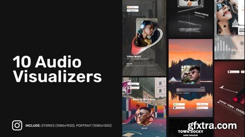 Videohive Design Instagram Audio Visualizers 49571461 Videohive Design Instagram Audio Visualizers 49571461