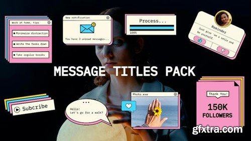 Videohive Message Titles Pack 49267396 Videohive Message Titles Pack 49267396