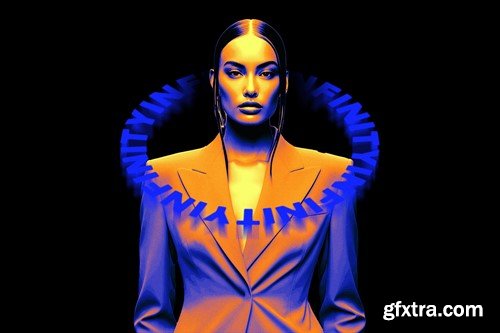 Encircling Text Photo Effect 5TLR7RG Encircling Text Photo Effect 5TLR7RG