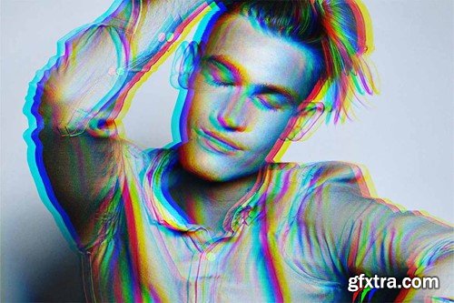 Stereoscopic Photo Effect Template VA9NP93