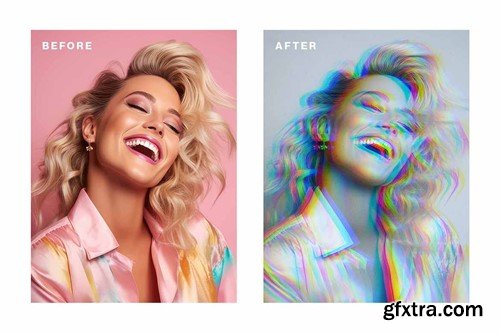 Stereoscopic Photo Effect Template VA9NP93