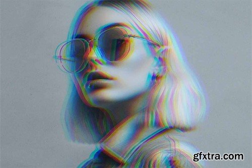 Stereoscopic Photo Effect Template VA9NP93