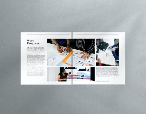 Square Interior Brochure Template Square Interior Brochure Template