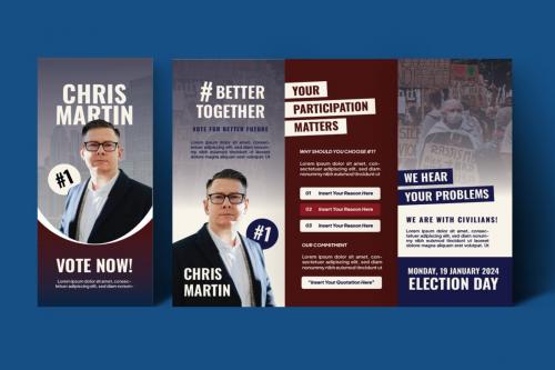 Election Campaign Brochure Template Election Campaign Brochure Template