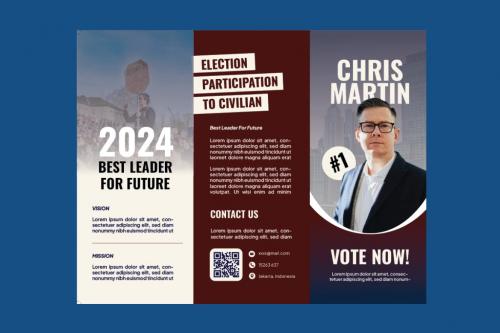 Election Campaign Brochure Template Election Campaign Brochure Template