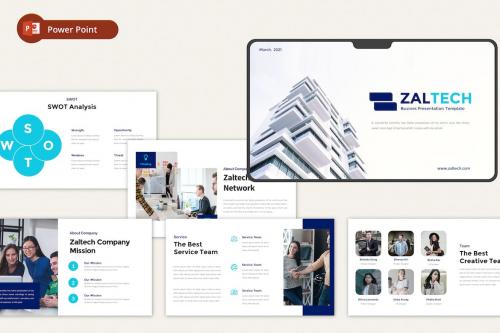 Zaltech - Business PowerPoint Template