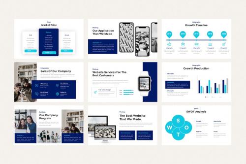 Zaltech - Business PowerPoint Template