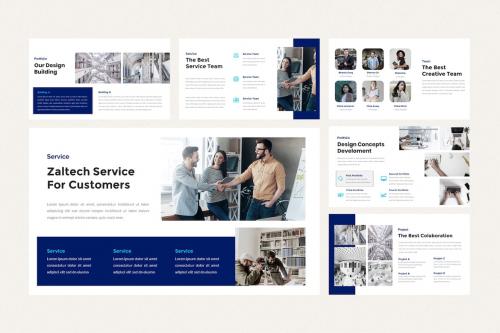 Zaltech - Business PowerPoint Template
