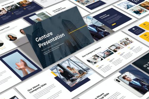 Genture Powerpoint Template