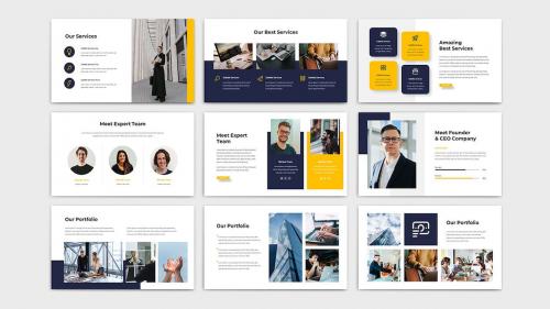 Genture Powerpoint Template