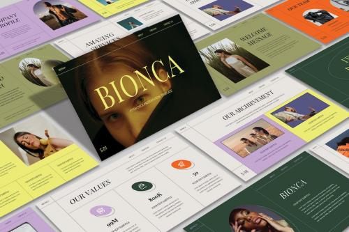Bionca Powerpoint Template