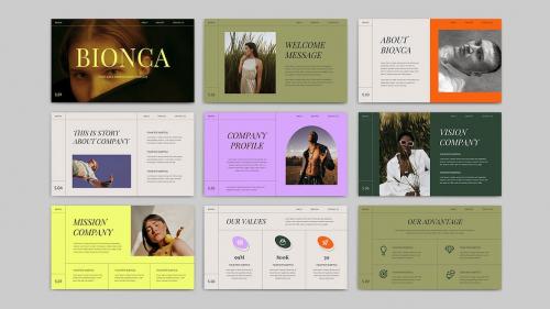 Bionca Powerpoint Template