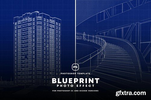 Blueprint photo effect M9UFTQ4 Blueprint photo effect M9UFTQ4