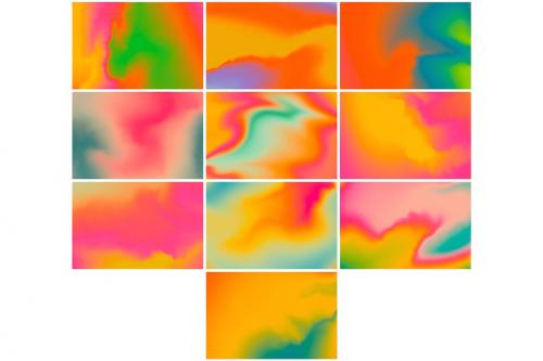 Liquid Gradient Backgrounds