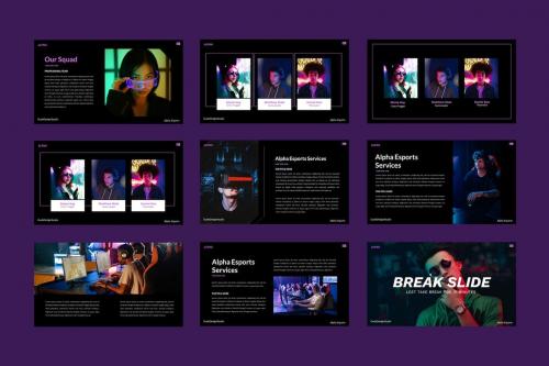 Gamerland E-Sport Gaming Powerpoint Template Gamerland E-Sport Gaming Powerpoint Template