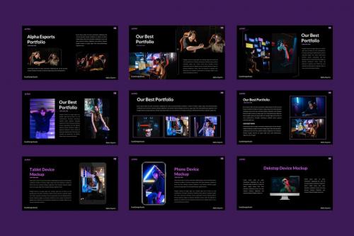 Gamerland E-Sport Gaming Powerpoint Template Gamerland E-Sport Gaming Powerpoint Template