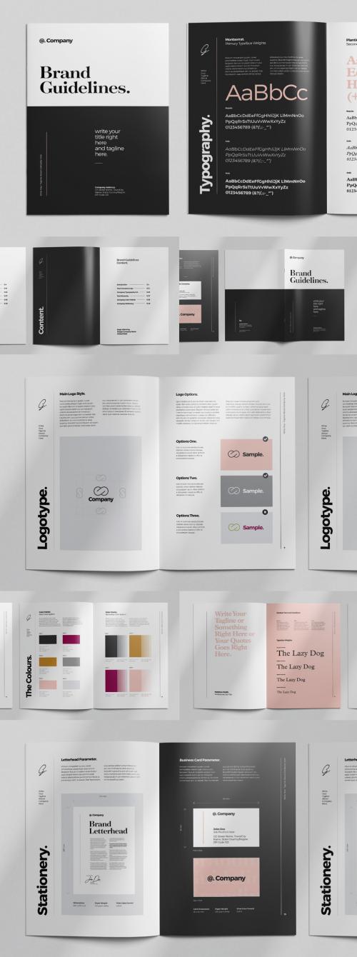 Brand Guideline Layout - 326148992