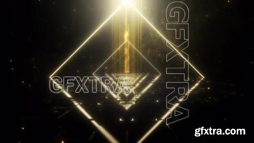 Stage Triangle Glow With Light Line 1397231