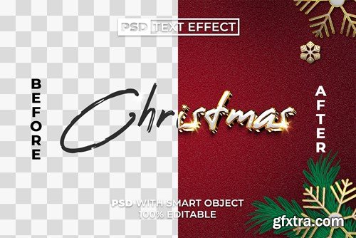 Christmas Text Effect Golden Style EDCLHUC Christmas Text Effect Golden Style EDCLHUC