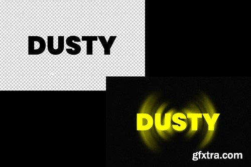 Blur Editable Text Effect WXMCNLL