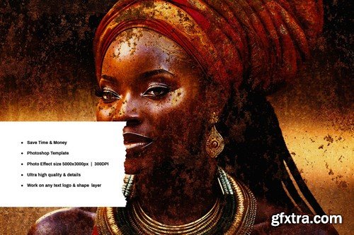 Vintage Rusty Photo Effect A4FXVPA Vintage Rusty Photo Effect A4FXVPA