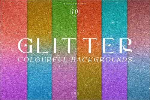 Gradient Glitter Backgrounds Gradient Glitter Backgrounds