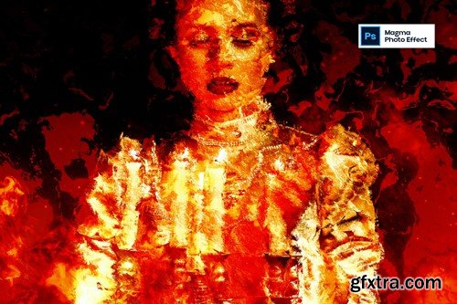 Magma Photo Effect 4A39FLF Magma Photo Effect 4A39FLF