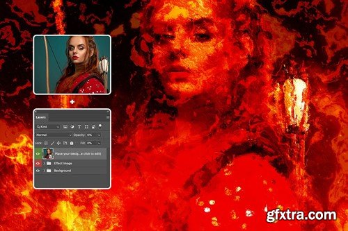 Magma Photo Effect 4A39FLF Magma Photo Effect 4A39FLF