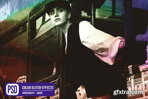 Color Glitch Photo Effects GTSFHEW