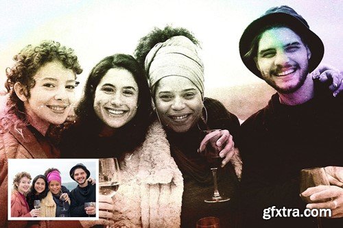 Color Glitch Photo Effects GTSFHEW